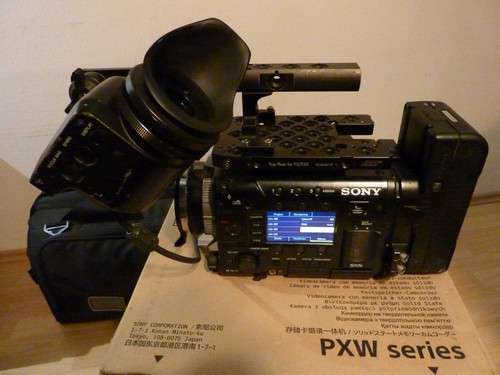 Sony pmw f55 dvf el100 - sony, +