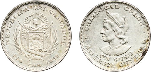 Salvador republic 1908 - el,
