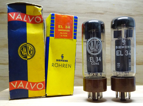 Valvo siemens el34 - 2x:,