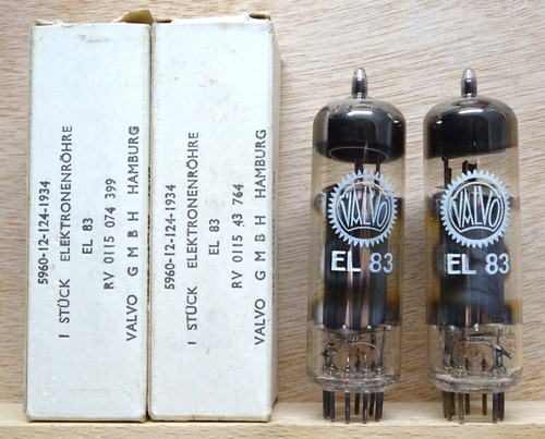 Coppia radiotechnique el83 - coppia:, la